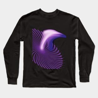 trippy eagle Long Sleeve T-Shirt